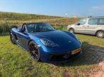 Porsche Boxster GTS 4.0 400PK 2021 Gentian Blauw, Auto's, Automaat, Achterwielaandrijving, Zwart, Cabriolet