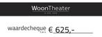Woontheater Waardebon Tegoedbon | t.w.v. €625, Verzenden, Nieuw
