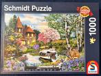 Schmidt legpuzzel 1000 stukjes., Ophalen of Verzenden, 500 t/m 1500 stukjes, Zo goed als nieuw, Legpuzzel