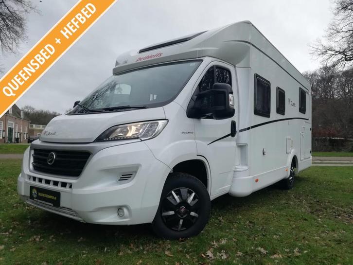 Prachtige Dethleffs Just 90 7052 DBL met solair en Trekhaak!, Caravans en Kamperen, Campers, Bedrijf, tot en met 4, Half-integraal