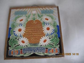 Westraven tegel Margriet geboorte 1942 gaaf. beschikbaar voor biedingen
