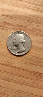 Amerikaanse Quarter Dollar, Ophalen of Verzenden, Noord-Amerika, Losse munt, Zilver