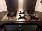 RVS Gasfornuis inbouw, Ophalen, Gebruikt, 50 tot 100 cm, Minder dan 100 cm