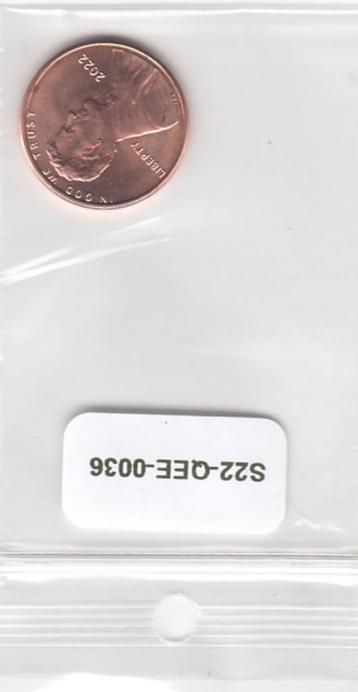 S22-QEE-0036-M48 United States 1 Cent UNC 2022 KM468    