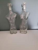 Torso glazen stopflessen van depose, Antiek en Kunst, Curiosa en Brocante, Ophalen of Verzenden