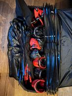 Complete Archery Tag Set - Pijlen, Maskers, Bogen, Sport en Fitness, Handboogschieten, Ophalen of Verzenden, Gebruikt, Pijlen