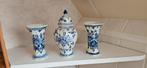 Delft's blauwe vazen en pot, Ophalen