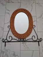 Spiegel, Huis en Inrichting, Woonaccessoires | Spiegels, Ophalen, Minder dan 50 cm, Zo goed als nieuw, Minder dan 100 cm