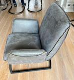 Lederen fauteuil, Ophalen, Zo goed als nieuw, Minder dan 75 cm, 50 tot 75 cm