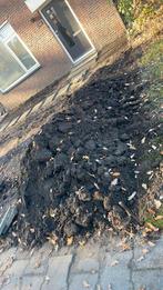 GRATIS zwarte zand, Tuin en Terras, Ophalen, Zo goed als nieuw, Ophoogzand