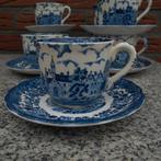 2X k/s Palissy 1790 Avon Scenes blauw engels servies, Antiek en Kunst, Ophalen of Verzenden