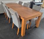 Eettafel met 6 stoelen, Ophalen, Gebruikt