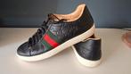 Gucci Ace 36,5 black, Ophalen of Verzenden, Zo goed als nieuw, Zwart, Sneakers of Gympen
