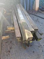 Gebruikte partij hardhout palen, Doe-het-zelf en Verbouw, Metalen, Ophalen, Gebruikt