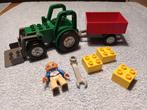 Lego Duplo Tractor met aanhanger 4687, Ophalen of Verzenden, Gebruikt, Complete set, Duplo