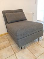 Slapzetel / 1-persoons bed - Donkergrijs, Huis en Inrichting, Banken | Sofa's en Chaises Longues, Ophalen, Eenpersoons, 75 tot 100 cm