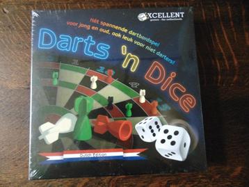 Darts 'n Dice Spel van Exelent NIEUW in de Verpakking beschikbaar voor biedingen