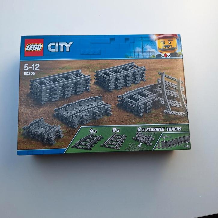 LEGO City 60205 Rails - Nieuw!, Kinderen en Baby's, Speelgoed | Duplo en Lego, Nieuw, Lego, Losse stenen, Ophalen of Verzenden