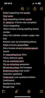 Piaggio zip 50 / 70 / 125 onderdelen!, Fietsen en Brommers, Brommeronderdelen | Scooters, Ophalen of Verzenden