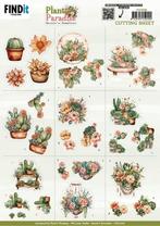 Berrie's Beauties CD12338 Plant Paradise Mini 3D knipvel A4, ., Nieuw, Ophalen of Verzenden, .