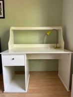 Bureau Ikea kleur wit, Huis en Inrichting, Bureaus, Ophalen, Gebruikt, Bureau