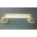 2x (set) gebruikte Crescent handgrepen wit. € 10,00, Ophalen of Verzenden, Zo goed als nieuw