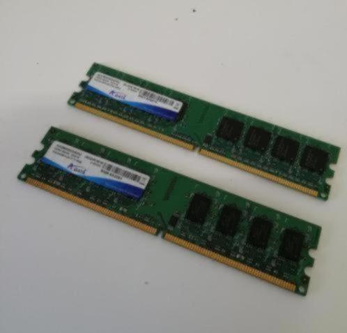2 x A data RAM Geheugen ( 2 GB / DDR 2 ), Computers en Software, RAM geheugen, Zo goed als nieuw, Desktop, 2 GB, DDR2, Ophalen of Verzenden