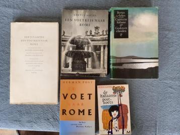 Enkele bibliofiele pareltjes over reizen naar Rome