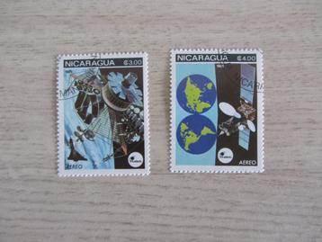 Nicaragua 1981 Space Communications Postzegels beschikbaar voor biedingen