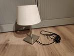 Tafellamp RVS met kap, Ophalen of Verzenden, Zo goed als nieuw, Minder dan 50 cm
