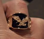 Ring met adelaar, Sieraden, Tassen en Uiterlijk, Ringen, Ophalen, Overige materialen, Nieuw, Kleiner dan 17