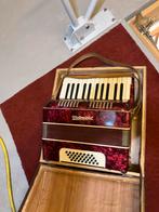 Mooie Weltmeister accordeon - Nalatenschap, Gebruikt, 80-bas, Met koffer, Weltmeister