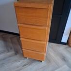 Oude schoolkast, vintage, Ophalen, Gebruikt