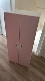 Roze Ikea kinderkledingkast 129cm hoog, Kinderen en Baby's, Kinderkamer | Commodes en Kasten, Kast, 105 cm of meer, Gebruikt, Minder dan 50 cm