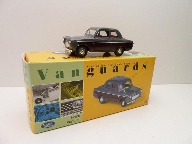 Ford Popular  '' Vanguards '', Hobby en Vrije tijd, Modelauto's | 1:43, Zo goed als nieuw, Auto, Overige merken, Ophalen of Verzenden