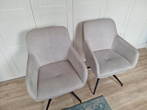2 O-form eetkamerstoelen, Huis en Inrichting, Stoelen, Zo goed als nieuw, Vijf, Zes of meer stoelen, Ophalen