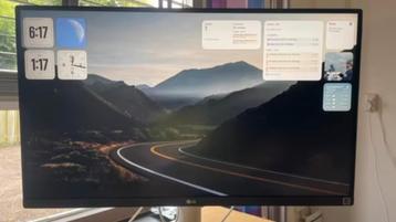 LG 27UP85NP monitor (4K, kantelbaar,  usb-c) in topstaat! beschikbaar voor biedingen