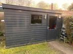 Houten schuur aangeboden, Tuin en Terras, Tuinhuizen, Ophalen, Gebruikt, Schuur