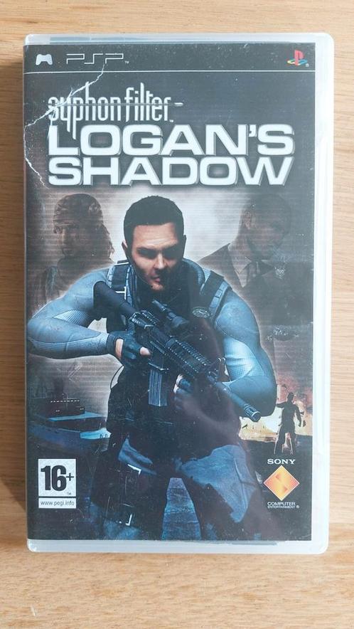 Siphon Filter: Logan's Shadow - PSP Game, Spelcomputers en Games, Games | Sony PlayStation Portable, Gebruikt, Shooter, 1 speler
