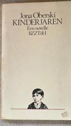 KINDERJAREN Jona Oberski, Ophalen of Verzenden, Gelezen, Nederland