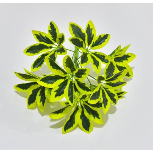 SCHEFFLERA - KUNST - BOSJE, Huis en Inrichting, Woonaccessoires | Kunstplanten en Kunstbloemen, Nieuw, Ophalen of Verzenden