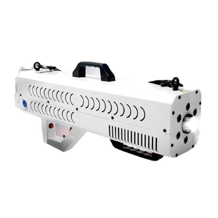 DJLicht 1500W rookmachine handgun co2 effect Wit, Muziek en Instrumenten, Licht en Laser, Nieuw, Rookmachine, Geluidgestuurd, Kleur