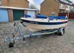 Topcraft met pega trailer, Watersport en Boten, Vis- en Consoleboten, Ophalen, 10 tot 30 pk, Zo goed als nieuw, 3 tot 6 meter