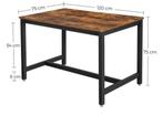 Eettafel, Huis en Inrichting, Ophalen, Zo goed als nieuw