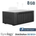 Synology DiskStation DS1815+ 8GB refurbished met DSM 7.3 !, Computers en Software, NAS, Info@synology.com, Synology, Refurbished