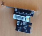 Uitbreidingskaart - 2x USB insteekkaart PCI Express, Computers en Software, Netwerkkaarten, Ophalen, Gebruikt, Extern