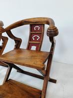 prachtige vintage troon Aziatische stoelen, Ophalen