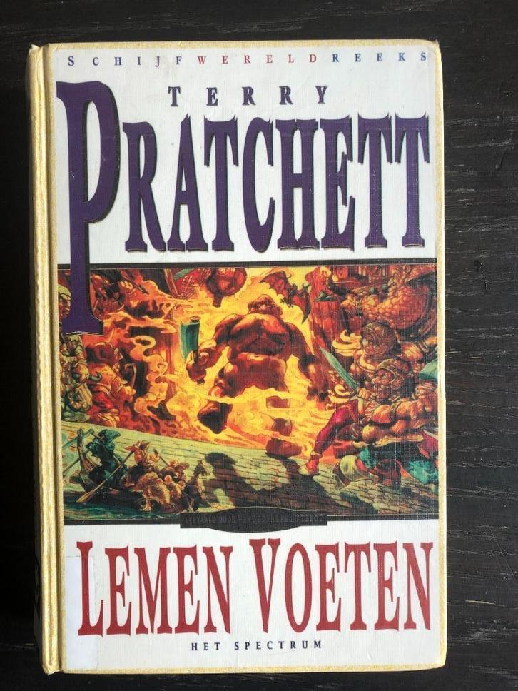 Lemen voeten van Terry Pratchett, gebonden, Boeken, Fantasy, Gelezen, Ophalen of Verzenden