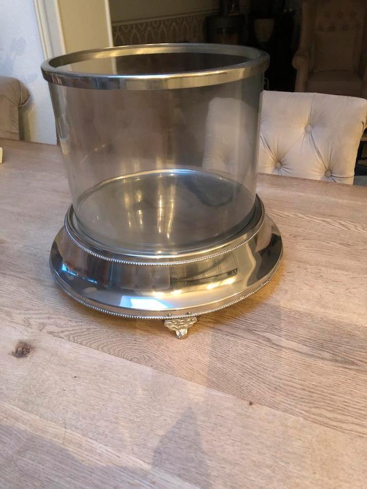 Rofra Stijlvolle Kandelaar/Windlicht XXL, Huis en Inrichting, Woonaccessoires | Kandelaars en Kaarsen, Zo goed als nieuw, Kandelaar