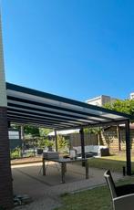 Overkapping 8x4m met screens en spots, Ophalen, Gebruikt, Veranda